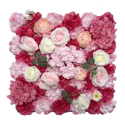 Faux Flower Wall Panel